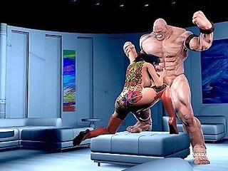 Juggernut and the breasty slut